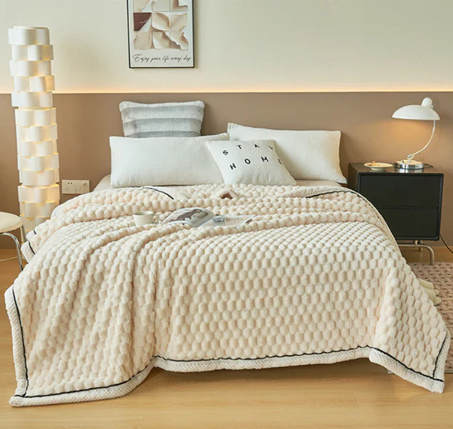 Hochwertige Kuscheldecke | Flauschig und atmungsaktiv