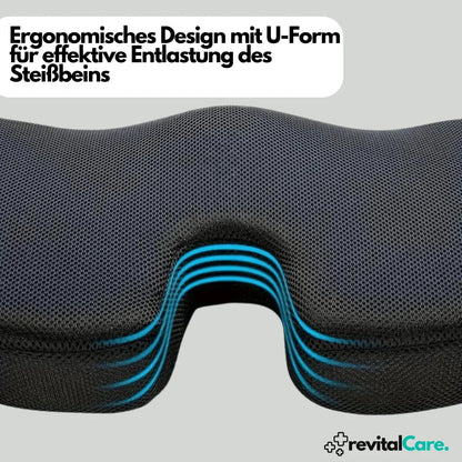 Ergonomisches 4D Sitzkissen mit Orthopädischer Unterstützung für Maximalen Komfort