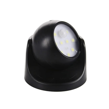 Kabelloser LED-Strahler mit Bewegungsmelder – 360° Drehbar & Energiesparend