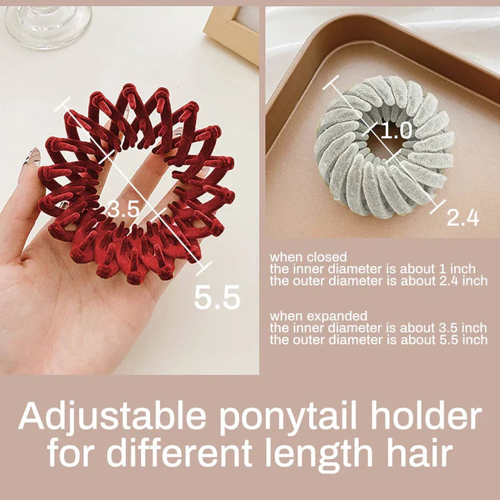 Elastische Vogelnest Haarspange – Sicherer Halt & Stilvolles Design
