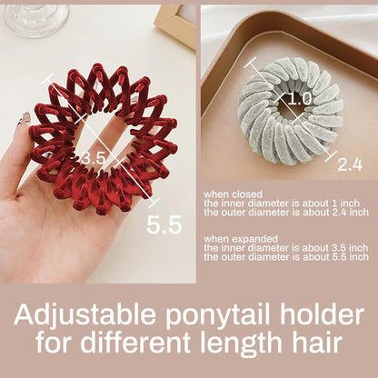 Elastische Vogelnest Haarspange – Sicherer Halt & Stilvolles Design