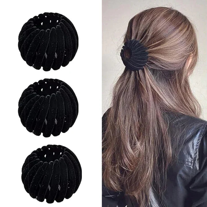 Elastische Vogelnest Haarspange – Sicherer Halt & Stilvolles Design