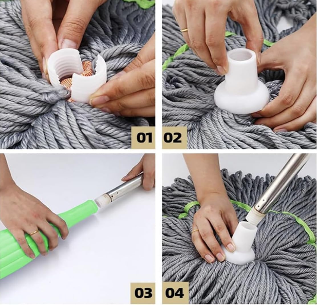 Innovativer Mop mit Selbstreinigung – Für streifenfreie Böden in Minuten