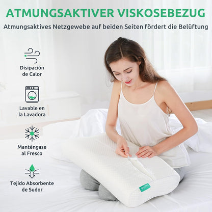 Ergonomisches Orthopädisches Nackenkissen – Optimale Unterstützung für eine gesunde Schlafhaltung