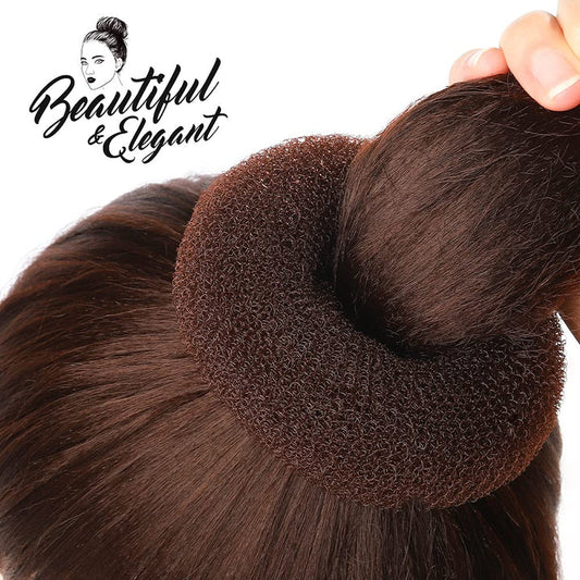 Donut-Haarknoten Set – Voluminöse Dutt-Hilfe für Perfekte Hochsteckfrisuren