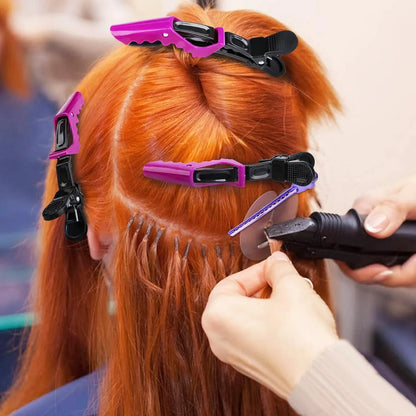 Rutschfeste Haarclips für Salon und Alltag