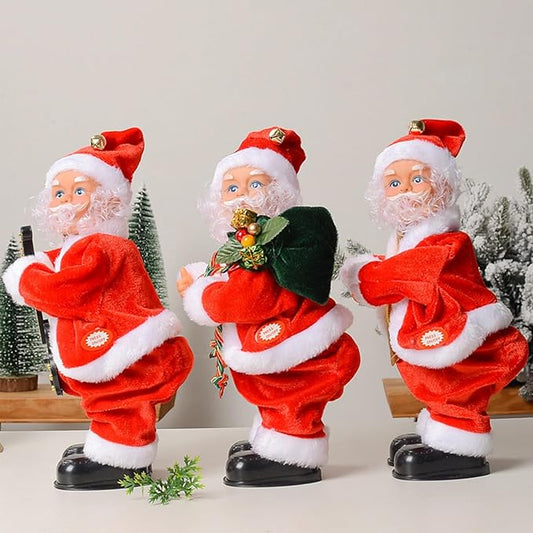 Tanzender Weihnachtsmann mit wackelndem Popo