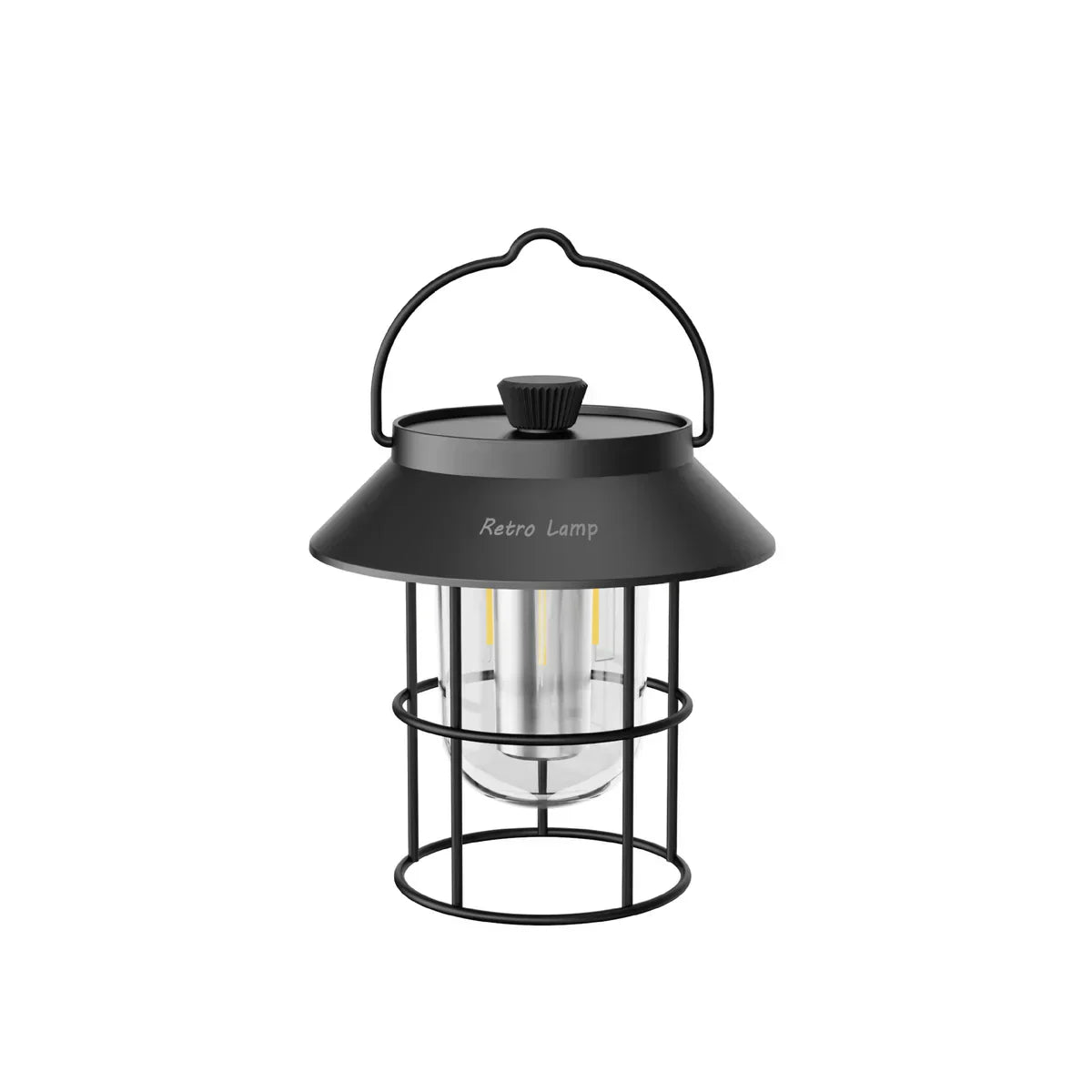 Tragbare Retro LED Camping-Laterne – Lampen für Outdoor, Garten und Terrasse