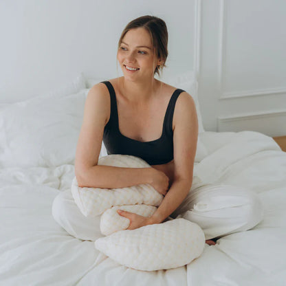 Ergonomisches Schwangerschaftskissen für besseren Schlaf und Unterstützung
