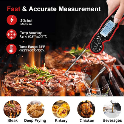 Digitales Fleischthermometer – Präzise & Ultraschnelle Temperaturmessung für Perfekte Garstufen