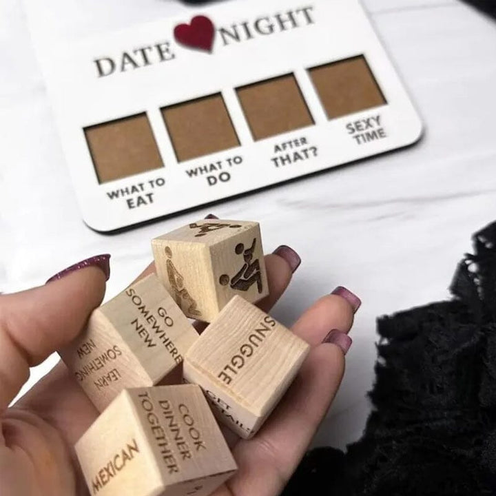 Date-Würfel Für Paare – Spiel Für Unvergessliche Abende