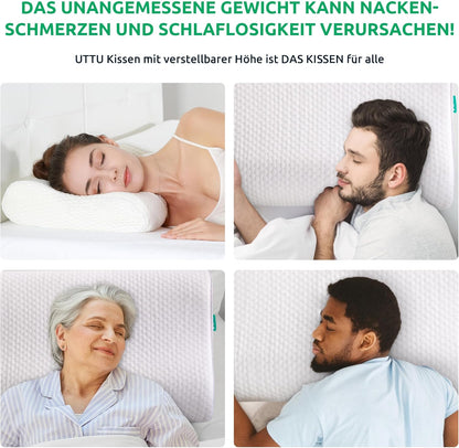 Ergonomisches Orthopädisches Nackenkissen – Optimale Unterstützung für eine gesunde Schlafhaltung