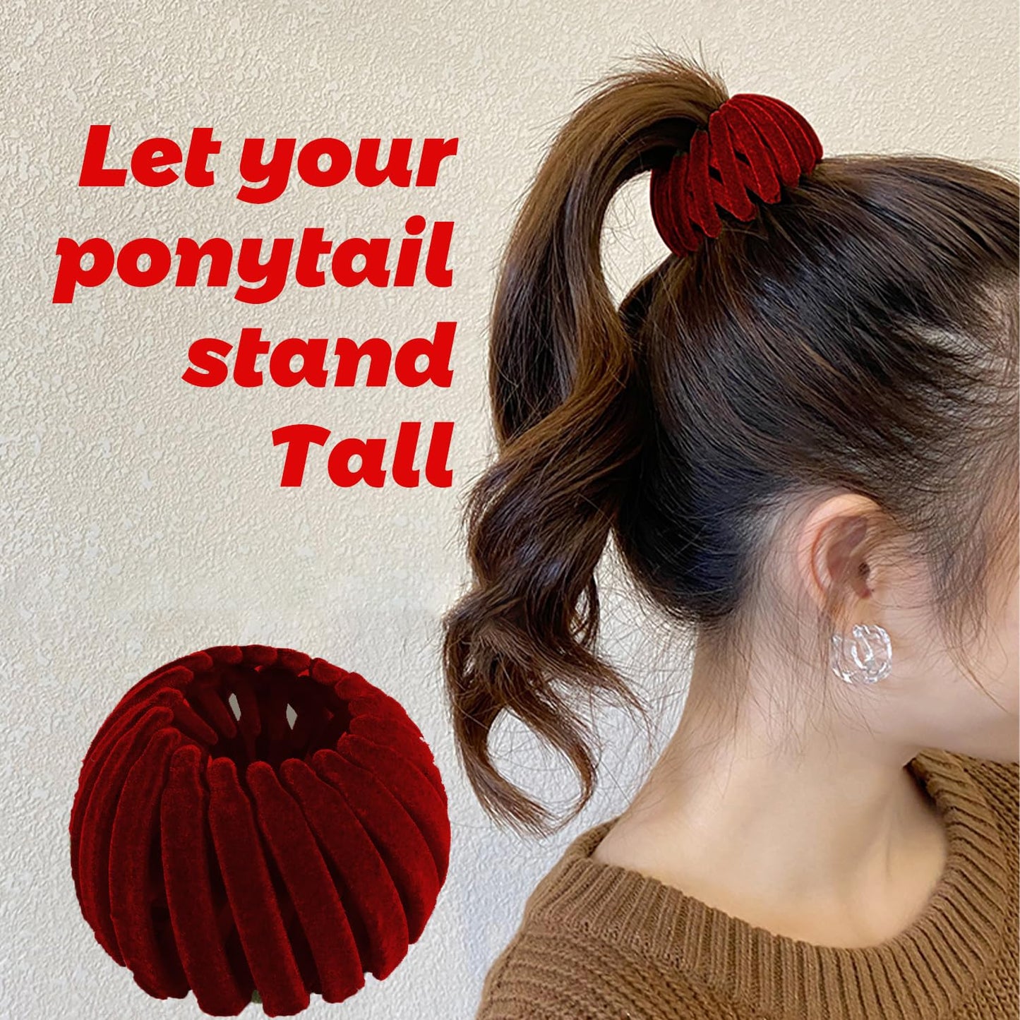 Elastische Vogelnest Haarspange – Sicherer Halt & Stilvolles Design
