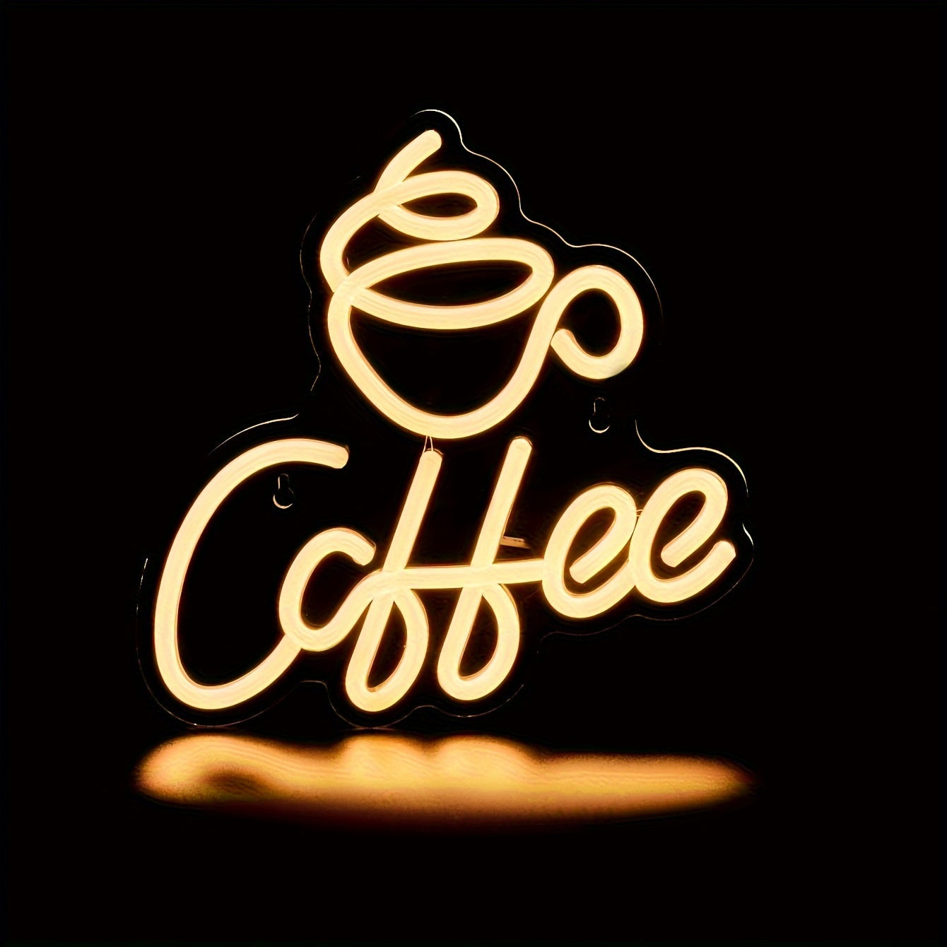 Neonlicht Kaffee – Stylisches LED-Schild für Wand