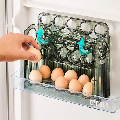Eier Organizer für hygienische und ordentliche Aufbewahrung
