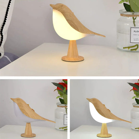 Elegante Vogel Lampe – Stimmungslicht mit Aromatherapie für Entspannung und Ambiente