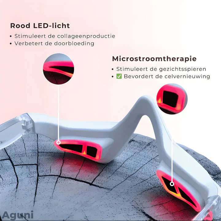 Regenerative Rotlicht Therapiebrille Mit EMS Technologie
