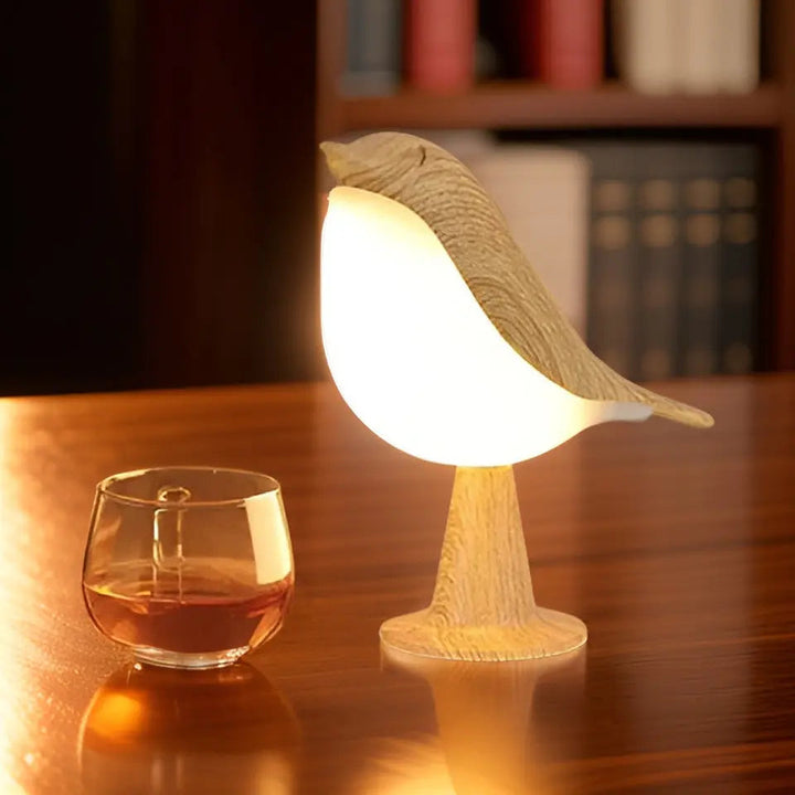 Elegante Vogel Lampe – Stimmungslicht mit Aromatherapie für Entspannung und Ambiente