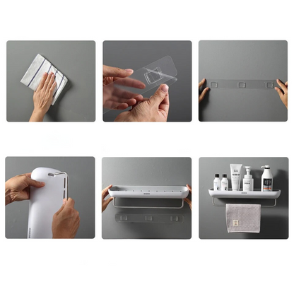 Selbstklebender Duschregal Organizer