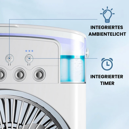 Tragbare Mini Klimaanlage für kühlere Luft
