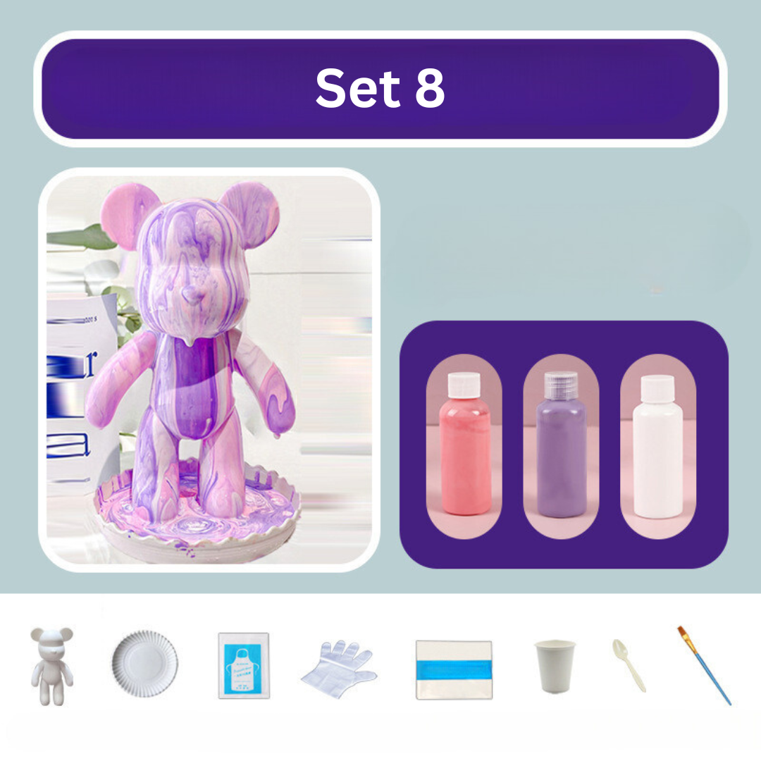 DIY Farben Bär Set – Bunte Bärenfiguren zum Selbergestalten