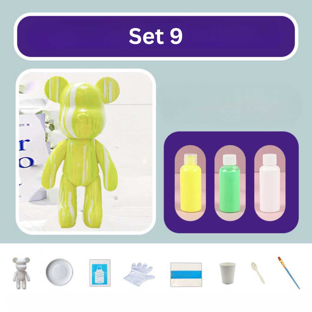 DIY Farben Bär Set – Bunte Bärenfiguren zum Selbergestalten