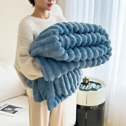 Extra Große Kuscheldecke aus Plüsch