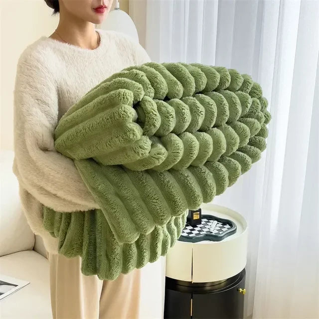 Extra Große Kuscheldecke aus Plüsch
