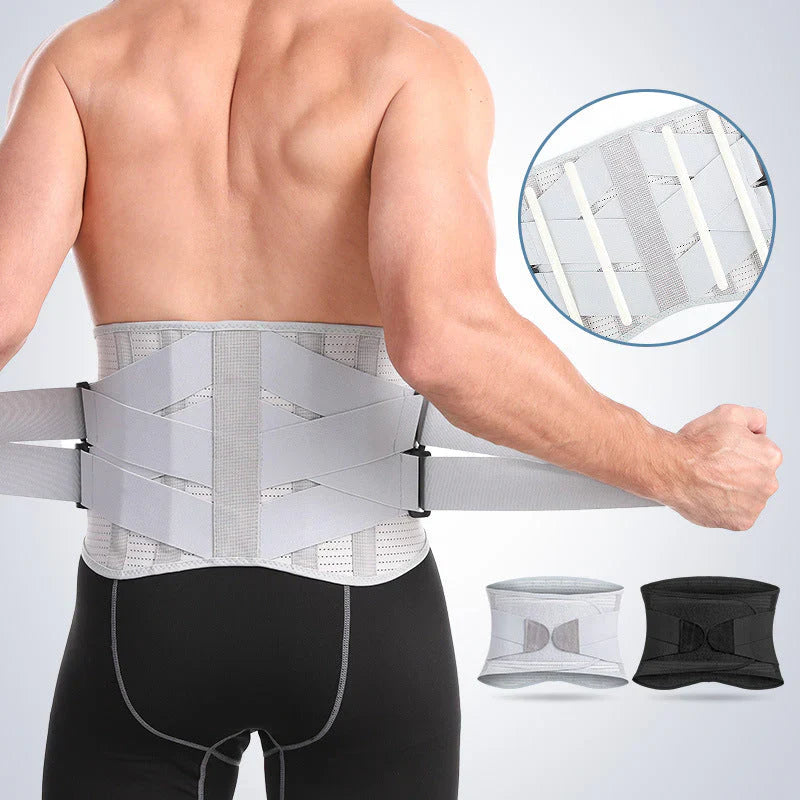 Schmerzlindernde Lendenstützbandage für den Rücken