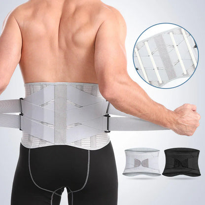 Schmerzlindernde Lendenstützbandage für den Rücken