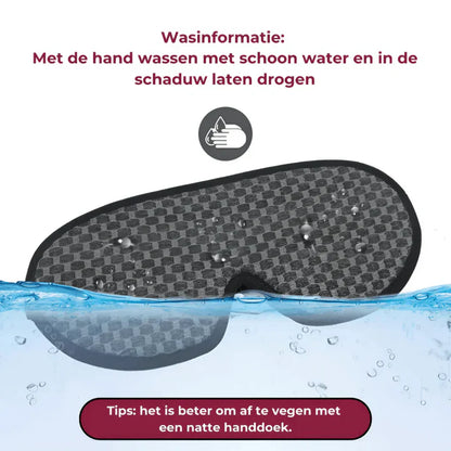 Ergonomische 3D Schlafmaske Mit Memory Foam Und Lichtblockierung