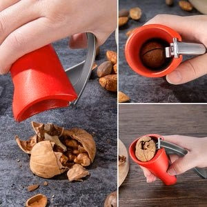 Ergonomischer Nussknacker – Robuster Walnuss- & Haselnussöffner mit Hebelmechanismus