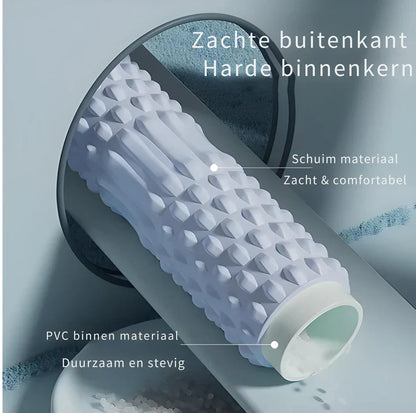 Massage-Schaumrolle mit Tiefengewebestimulation