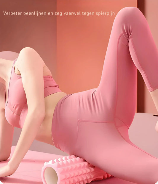 Massage-Schaumrolle mit Tiefengewebestimulation