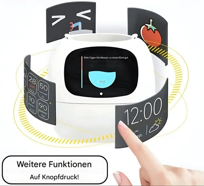 Automatischer Pflanzentopf mit Bewässerungssystem und LED-Beleuchtung