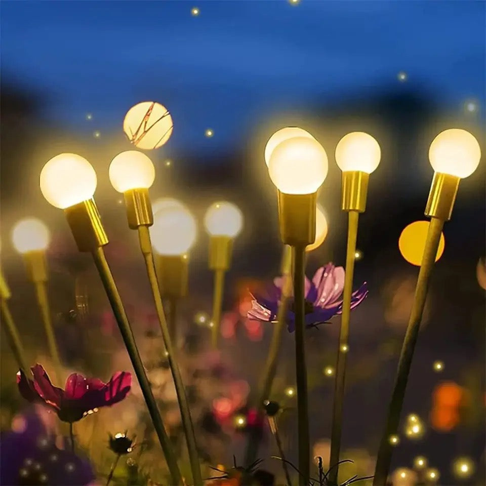 Solarbetriebene Glühwürmchen Gartenlichter – Für den Gartenzauber bei Nacht
