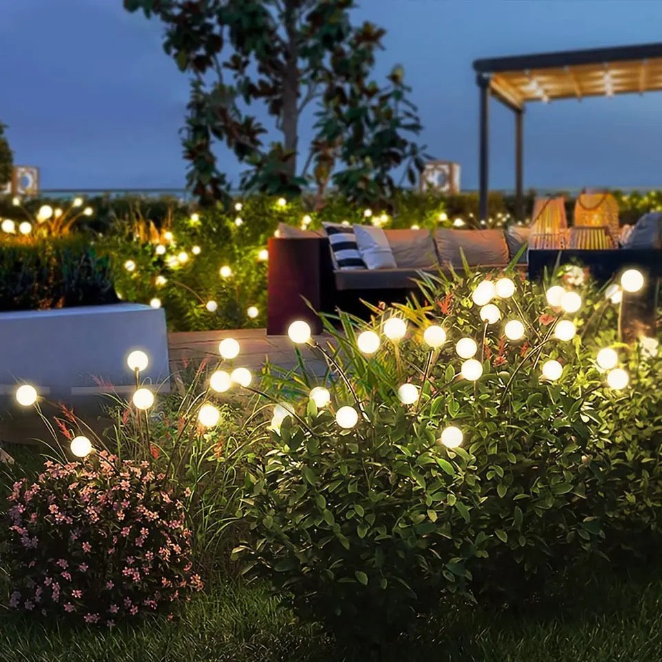 Solarbetriebene Glühwürmchen Gartenlichter – Für den Gartenzauber bei Nacht