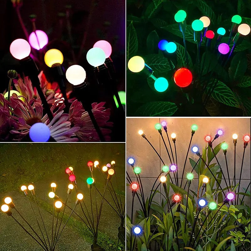 Solarbetriebene Glühwürmchen Gartenlichter – Für den Gartenzauber bei Nacht