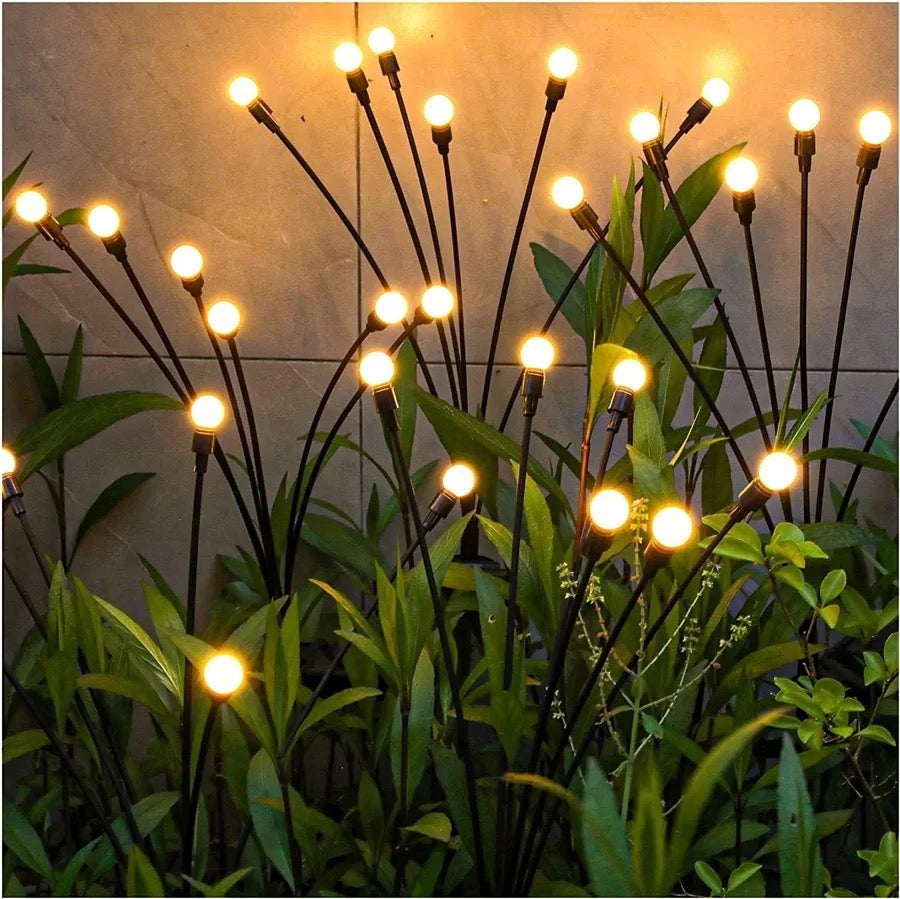 Solarbetriebene Glühwürmchen Gartenlichter – Für den Gartenzauber bei Nacht