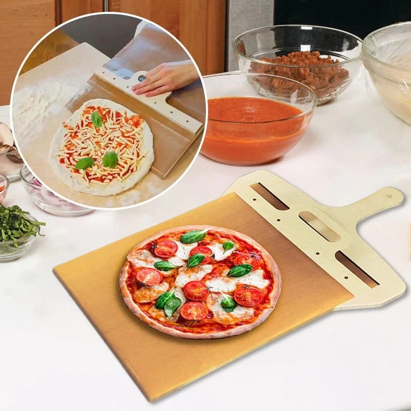 Pizzaschieber aus Holz – Ideal für Pizza und Teig