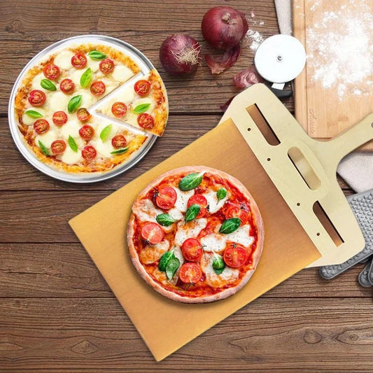Pizzaschieber aus Holz – Ideal für Pizza und Teig