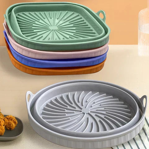Silikon-Backmatte für Heißluftfritteusen mit Hitzebeständigkeit und Antihaftbeschichtung