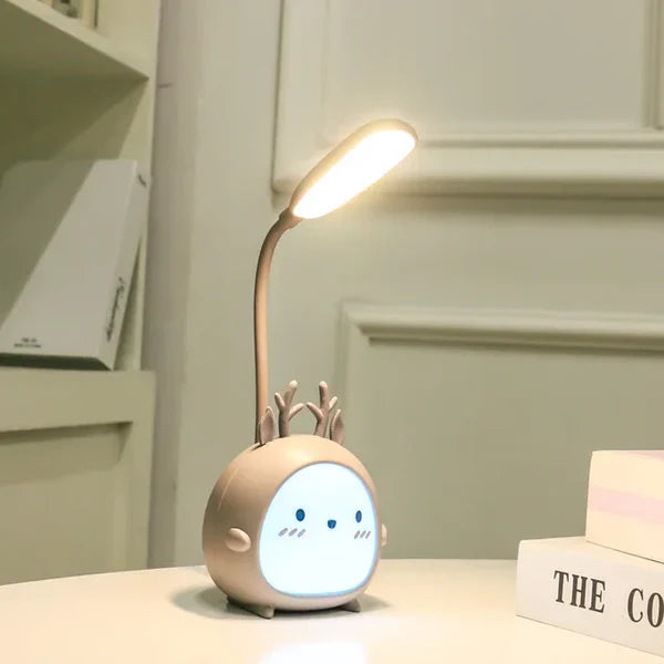 Kinderleselampe mit USB-Nachtlicht und Augenschutz
