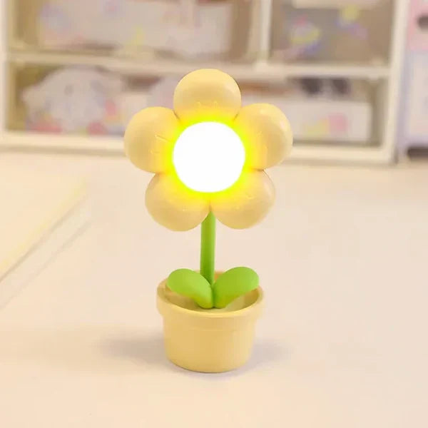 Kinder Blumen-Nachtlampe – LED Tischleuchte für das Kinderzimmer