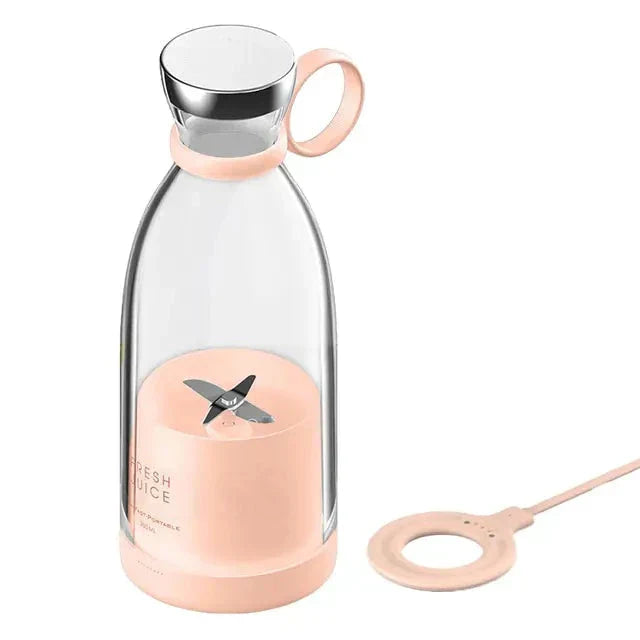 Tragbarer Mixer mit Wiederaufladbarem Akku – Ideal für Smoothies und Shakes Unterwegs