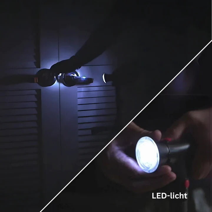 Faltbare Gehhilfe mit LED Licht – Stabile Unterstützung für Selbstständige Mobilität
