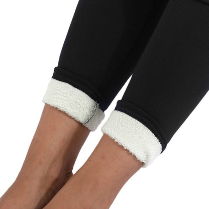 Warme Winterleggings mit Flanell-Innenseite – Ideal für kalte Tage