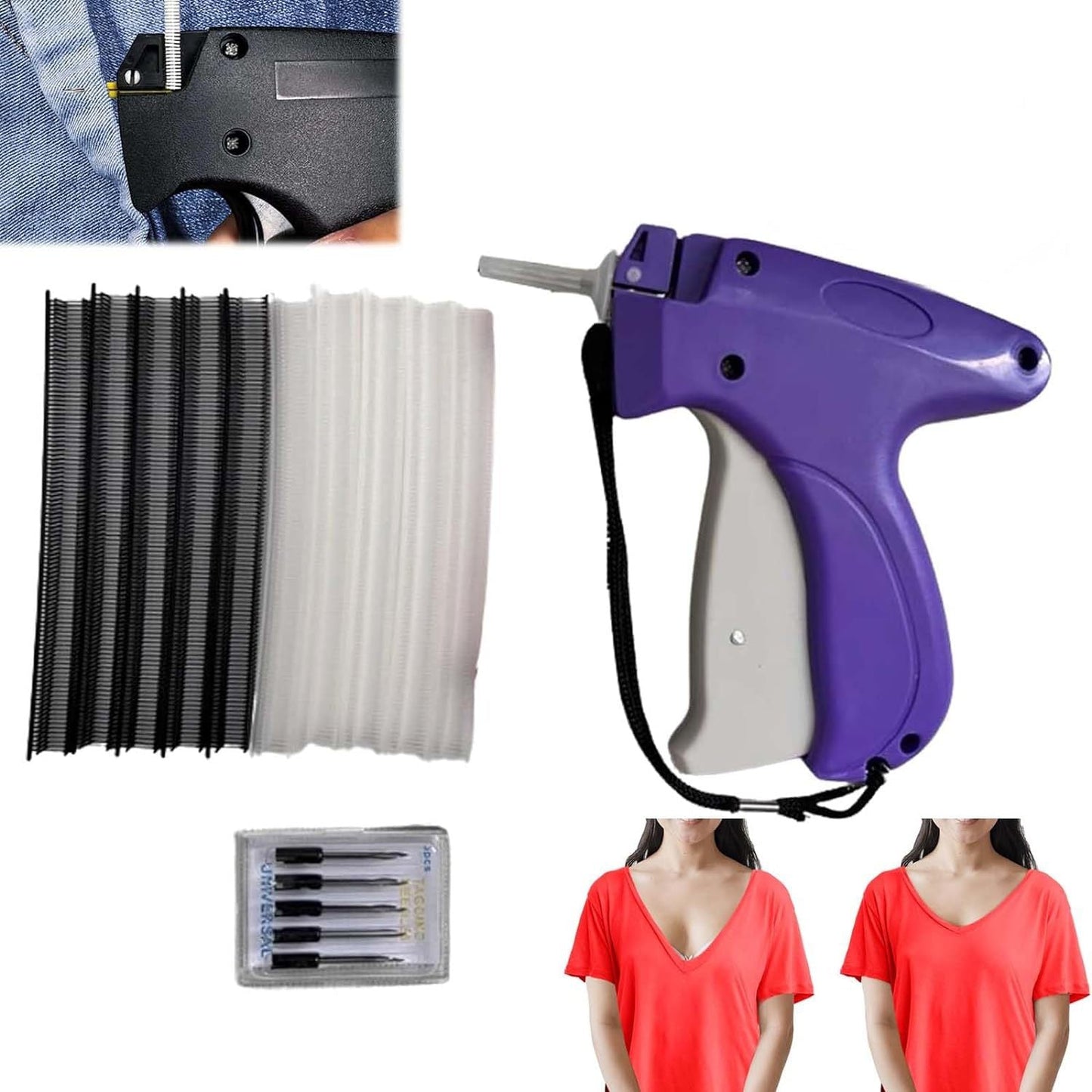 Klebepistole für Stoffe und Kleidung – Einfaches Fixiergerät für DIY-Projekte
