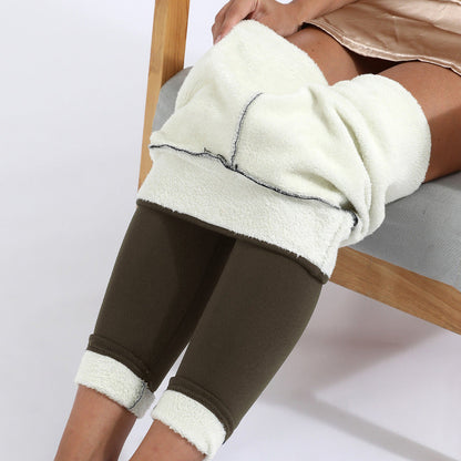 Warme Winterleggings mit Flanell-Innenseite – Ideal für kalte Tage