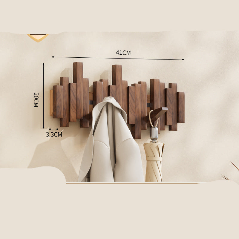 Dekorative Holz Klavierhakenleiste für Klamotten und Accessoires